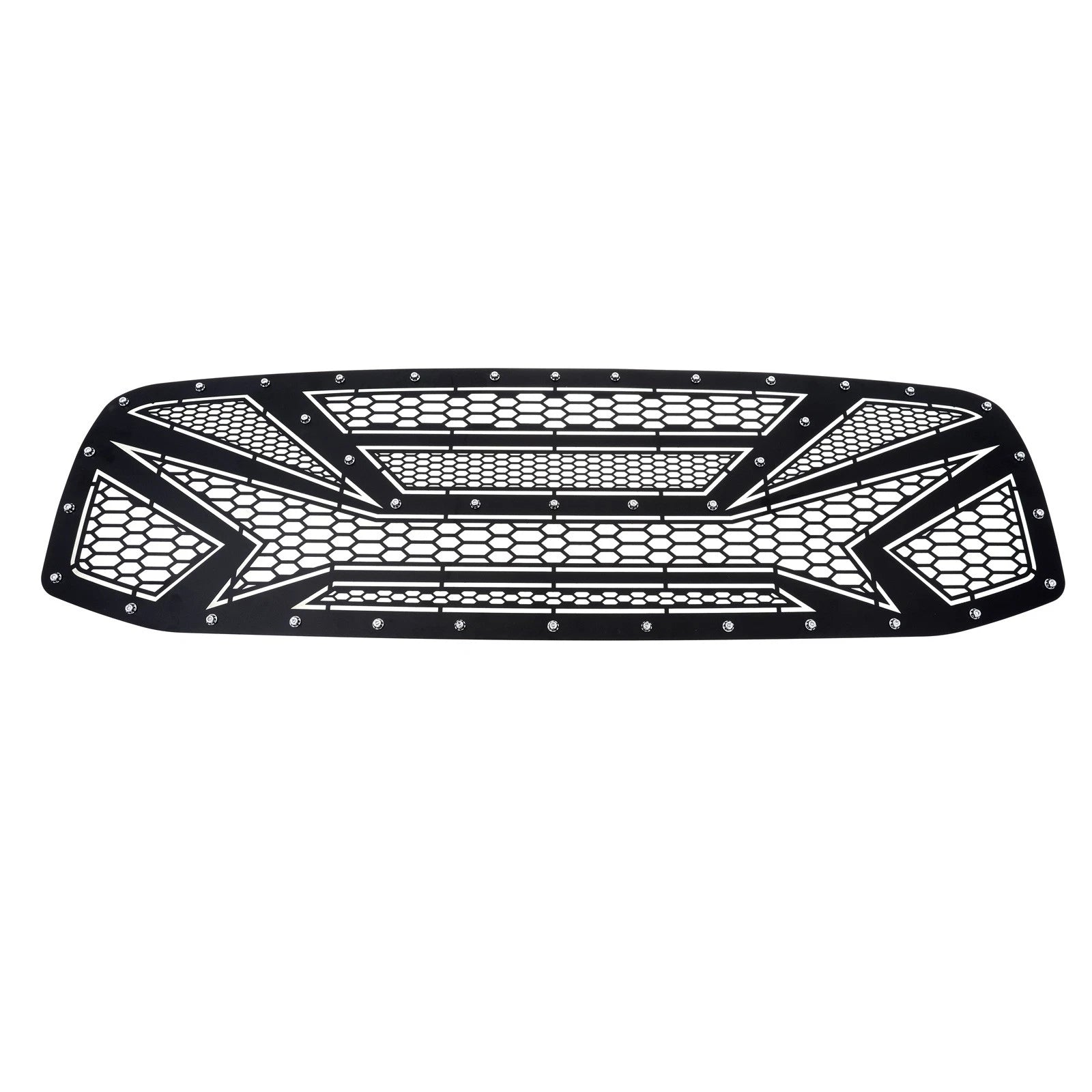 Stainless Black Grille for Dodge Ram 1500/2500/3500 (2006–2009)