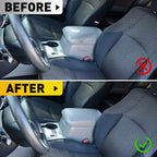 Leather Armrest Cover for Toyota 4Runner (2010–2023) Gray