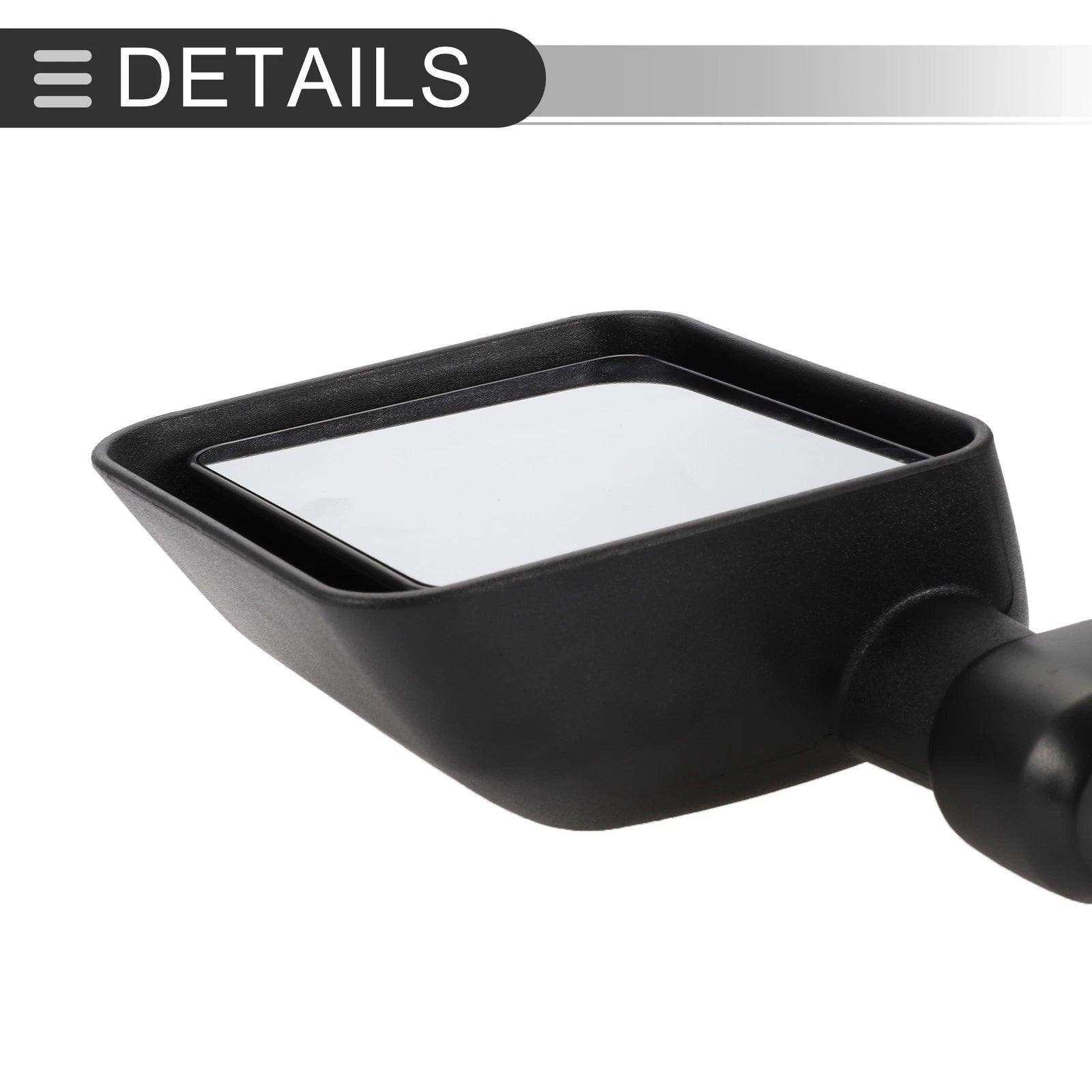 Tow Mirrors for Jeep Wrangler (2007–2017) No. 55077967AB/55077966AB Set of 1