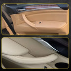 3X Beige Inner Door Panel Handle Trim for BMW X5 X6 (2014-2018)