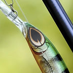 2D Holographic Laser Flat Fishing Lure Eyes Stickers
