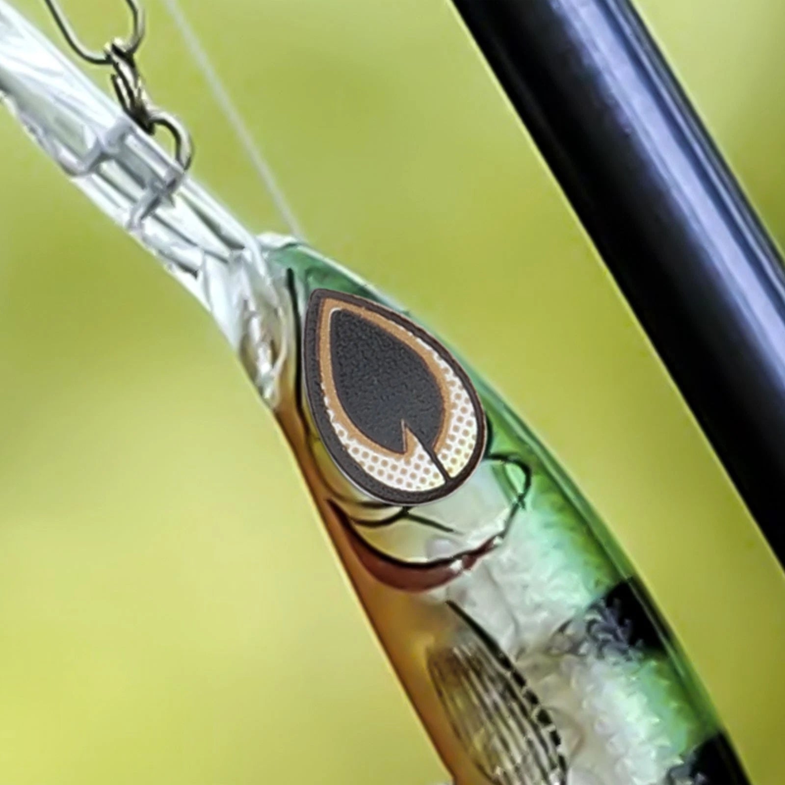 2D Holographic Laser Flat Fishing Lure Eyes Stickers