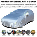 Car Cover for Hatchback (173x71x63") - UV, Snow, Dust, Rain Resistant