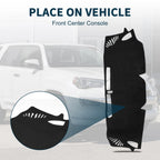 Dashboard Cover Mat for Subaru Levorg (2014–2020) Sun Protector Black Set of 1