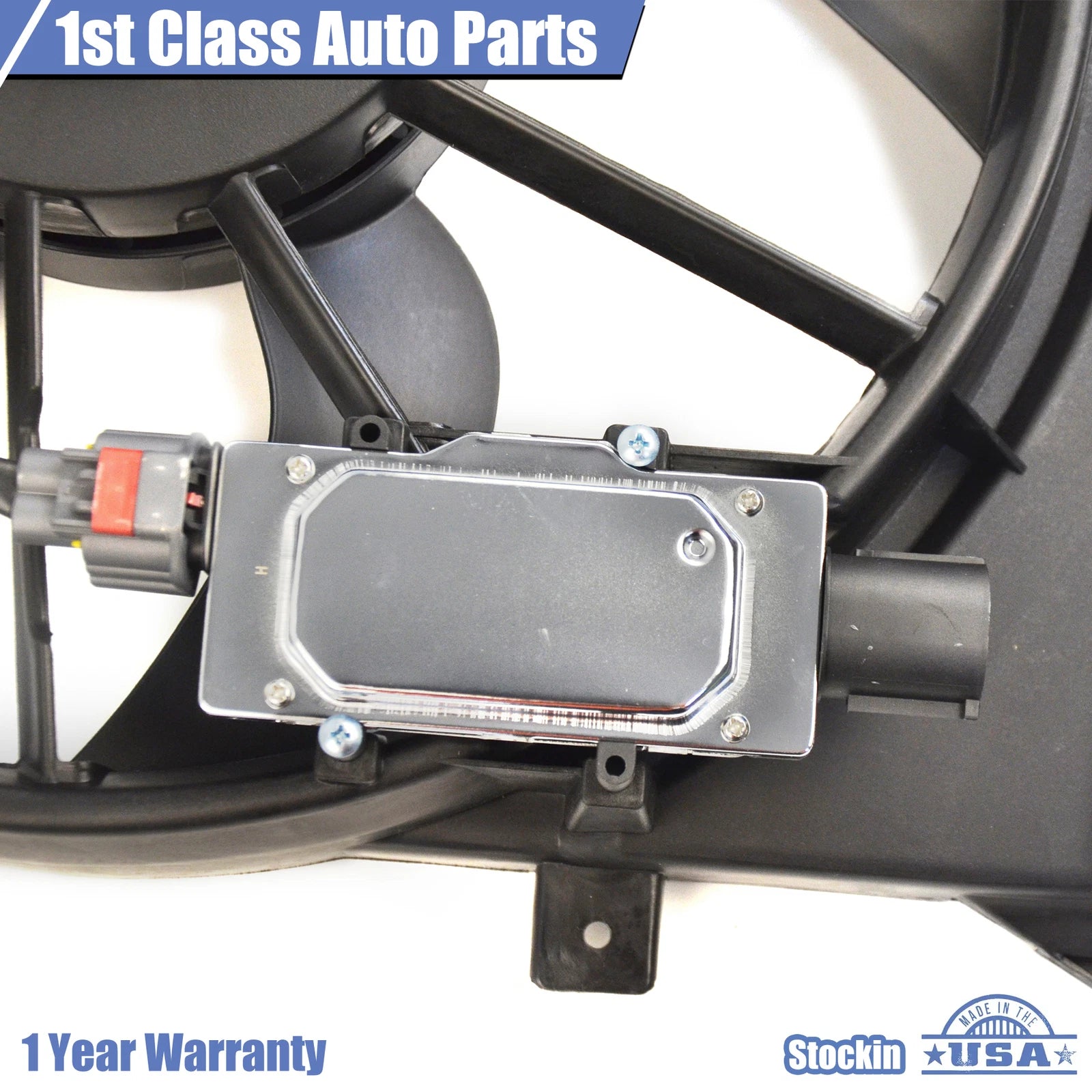 Engine Radiator Cooling Fan Assembly for Ford Edge (2012–2014) 2.0L 4 Cyl