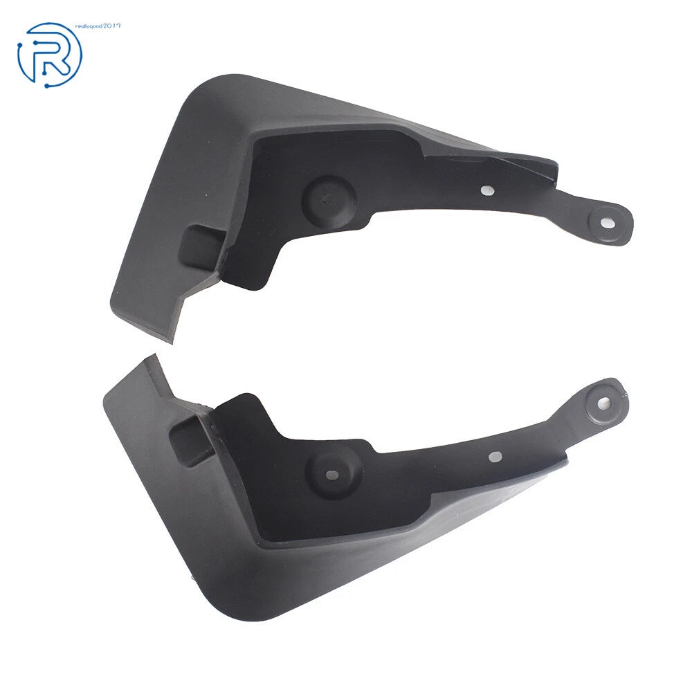 Set of 2 Black Plastic Mud Flaps for Toyota Corolla (2014-2018)
