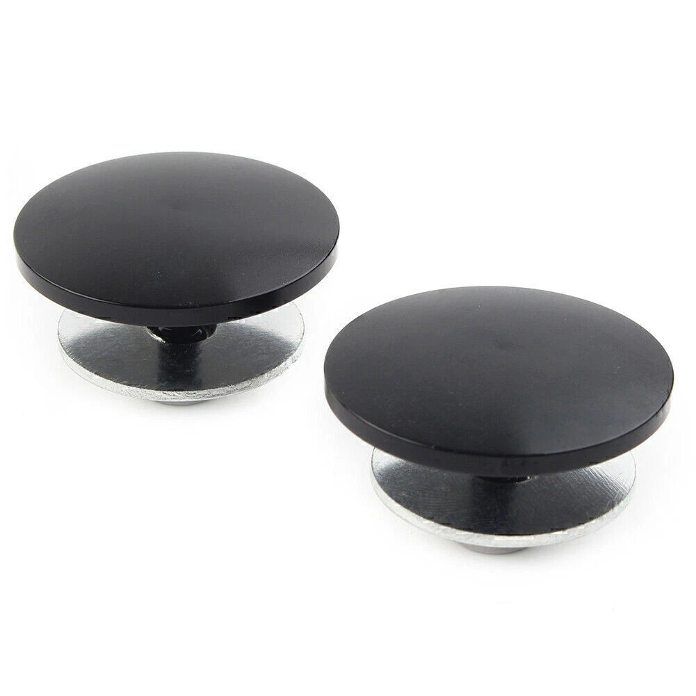 2X Black Inner Fairing Mirror Plugs for Harley Street Glide Trike (FLHXXX)