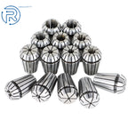 Set of 5 Spring Collets for CNC Milling Machine (ER11, ER16, ER20, ER25, ER32, ER40)