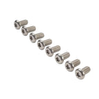 8PCS Rear Fender Mounting Bolt Screw for Harley FLSTFI Softail Fat Boy (2000–2017)