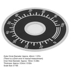 10 Pcs Potentiometer Knob for Digital Scale (WTH118, RV24YN, WX112, RV24 YN20S)
