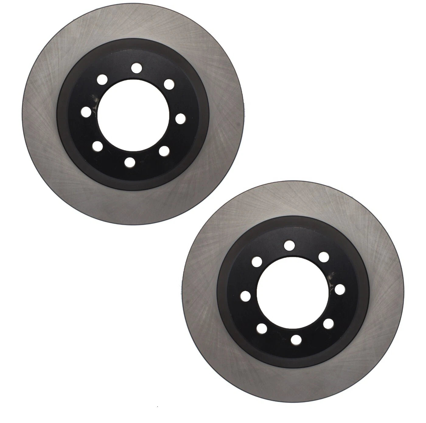 Set of 2 Front C-Tek Brake Disc Rotors for Ford E-350, F-350