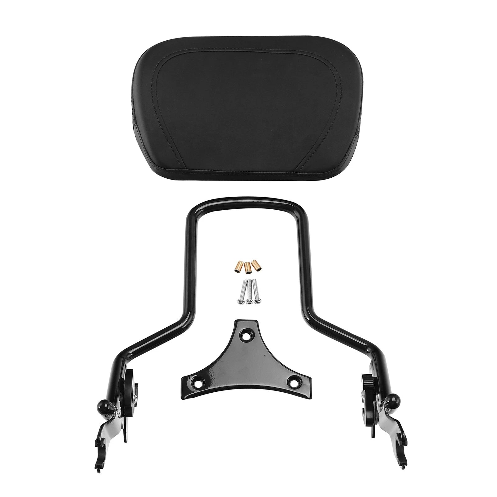 Detachable Backrest Sissy Bar Luggage Rack for Harley Road Glide (2009–2025)