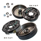 2 Pair Electric Brake Hub Drum Kit for Trailer (3500 lbs, 10 x 2 1/4")