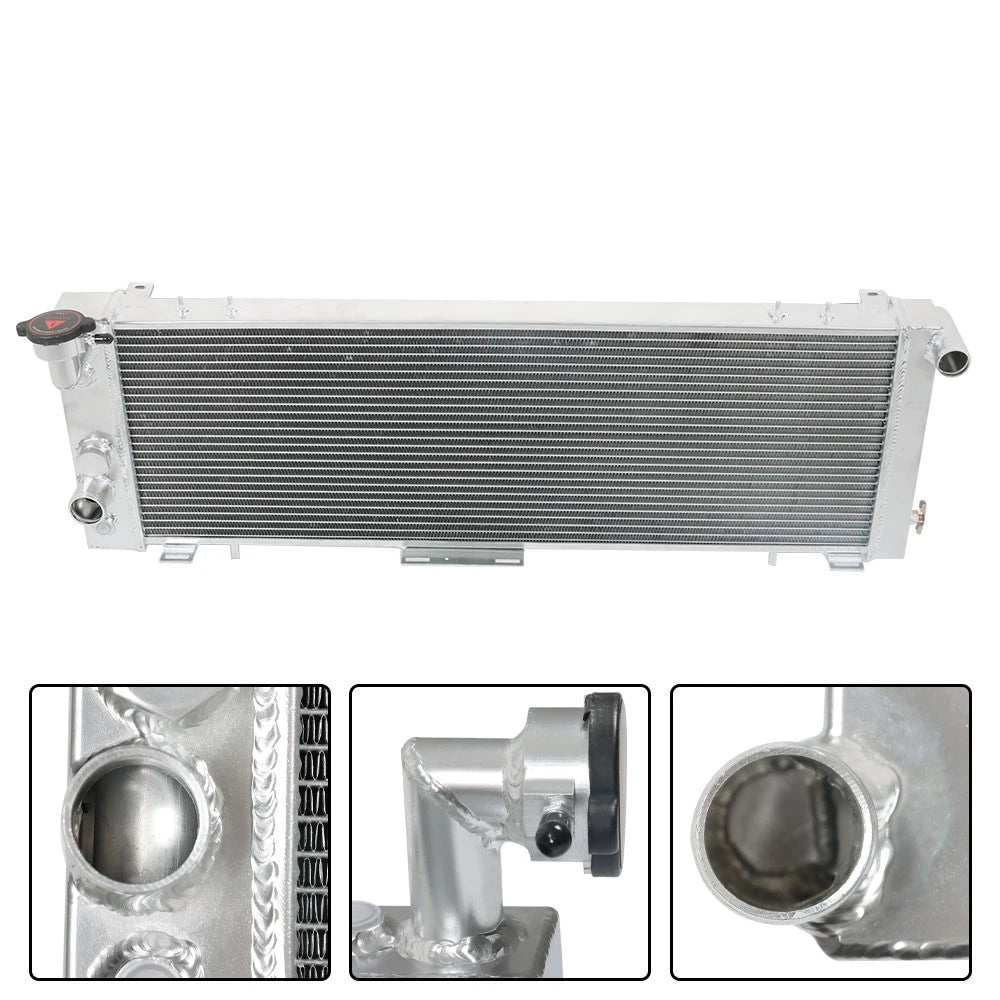 3 Row Core Aluminum Radiator for Jeep Cherokee Comanche Wagoneer (1991–2001)
