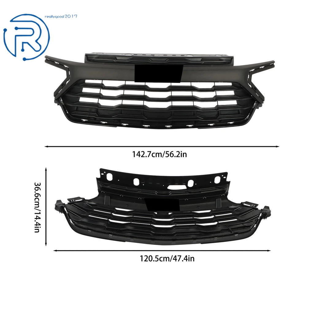 Grille Assembly Matte Black for Chevrolet Trailblazer LT/LS (2024-2026)