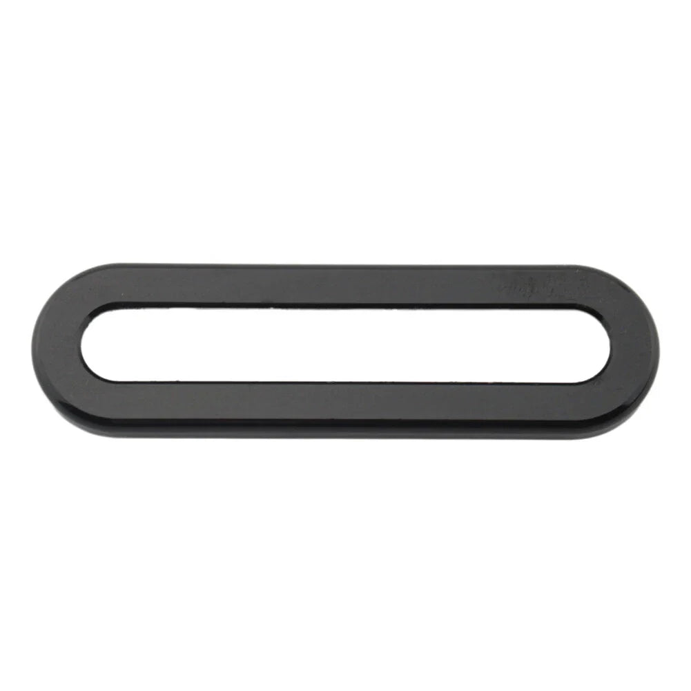 Black Instrument Indicator Lamp Bezel Cover for Harley Road Street Glide (96-13)
