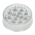 4X 2.5" Red Amber 13 LED Clear Lens Side Marker Lights for Trailer