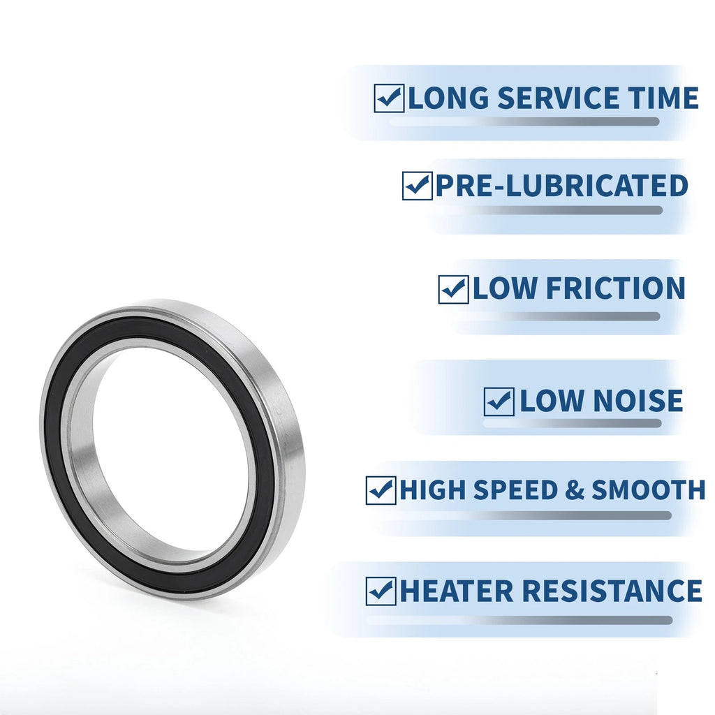 Deep Groove Ball Bearing 6913DDU for Scooter Skateboard (65x90x13mm)
