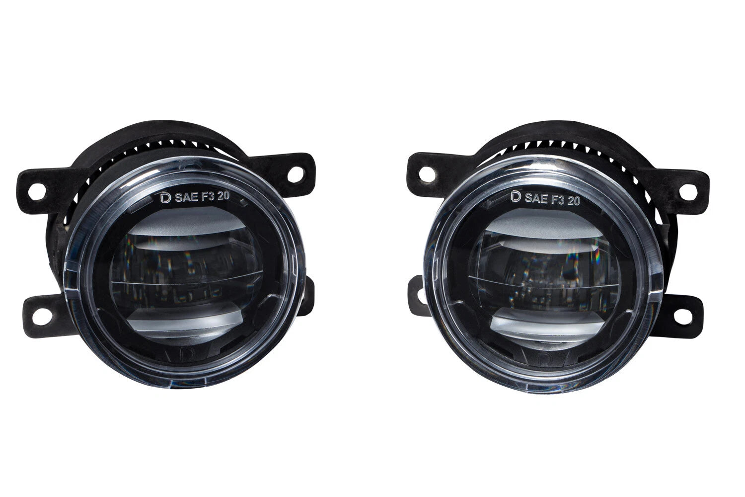 Diode Dynamics Elite Series Type A White LED Fog Lamps for Ford (2015–2020)