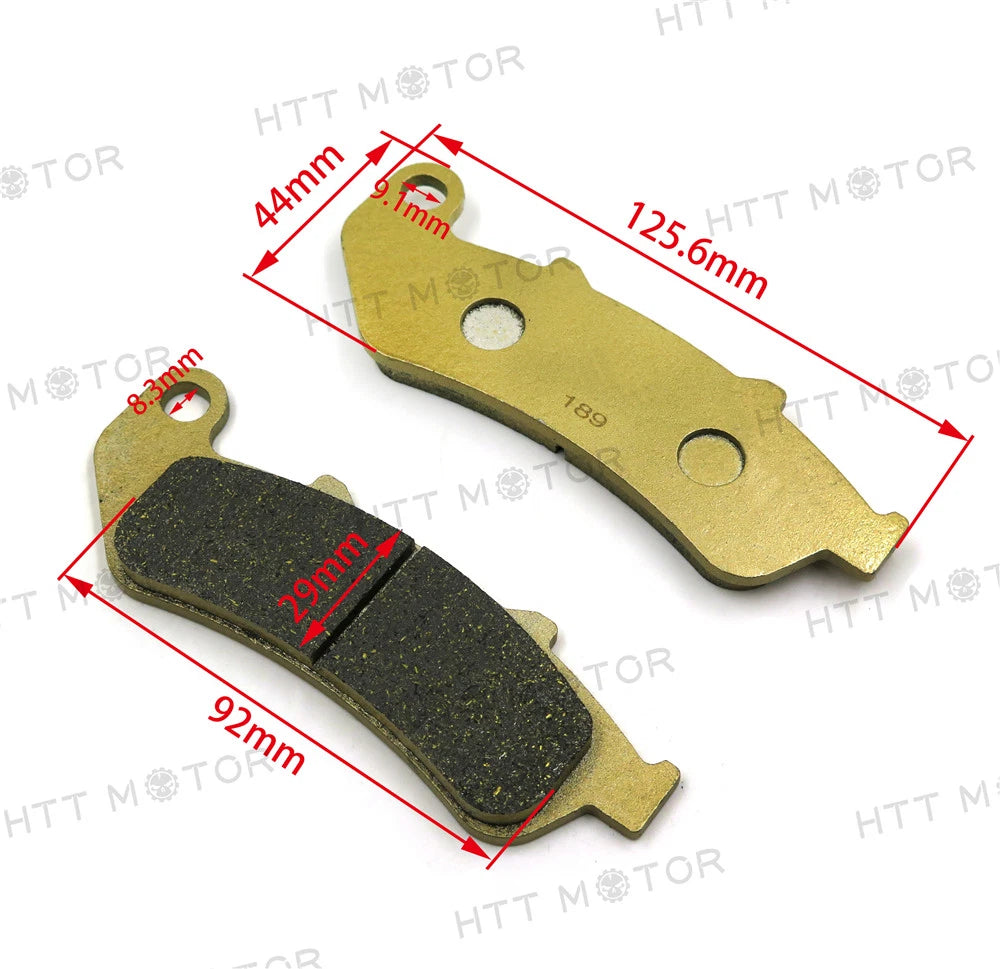 Disc Brake Pad Set for Honda CBR1000F (1993–1996) - FA189