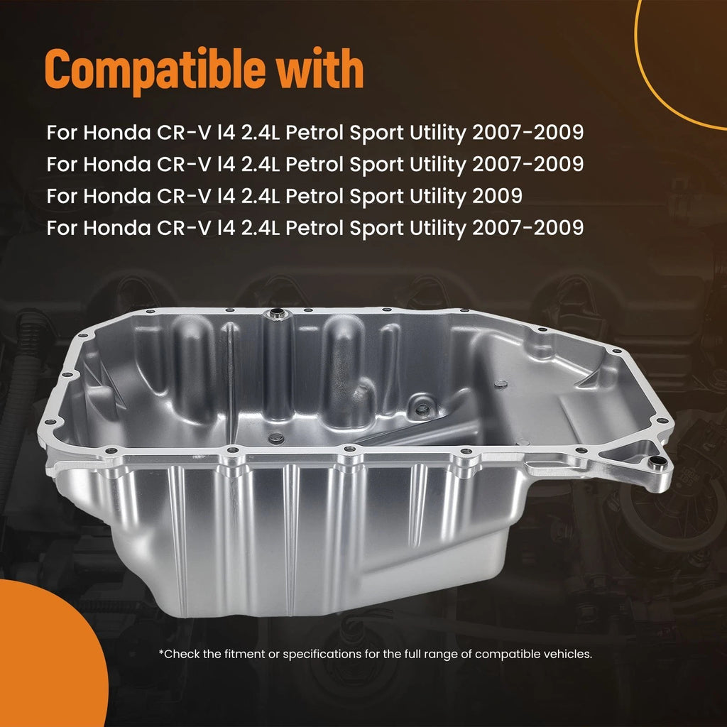 Engine Oil Pan for Honda CR-V 2.4L (2007–2009) 11200-RZA-000 264-414
