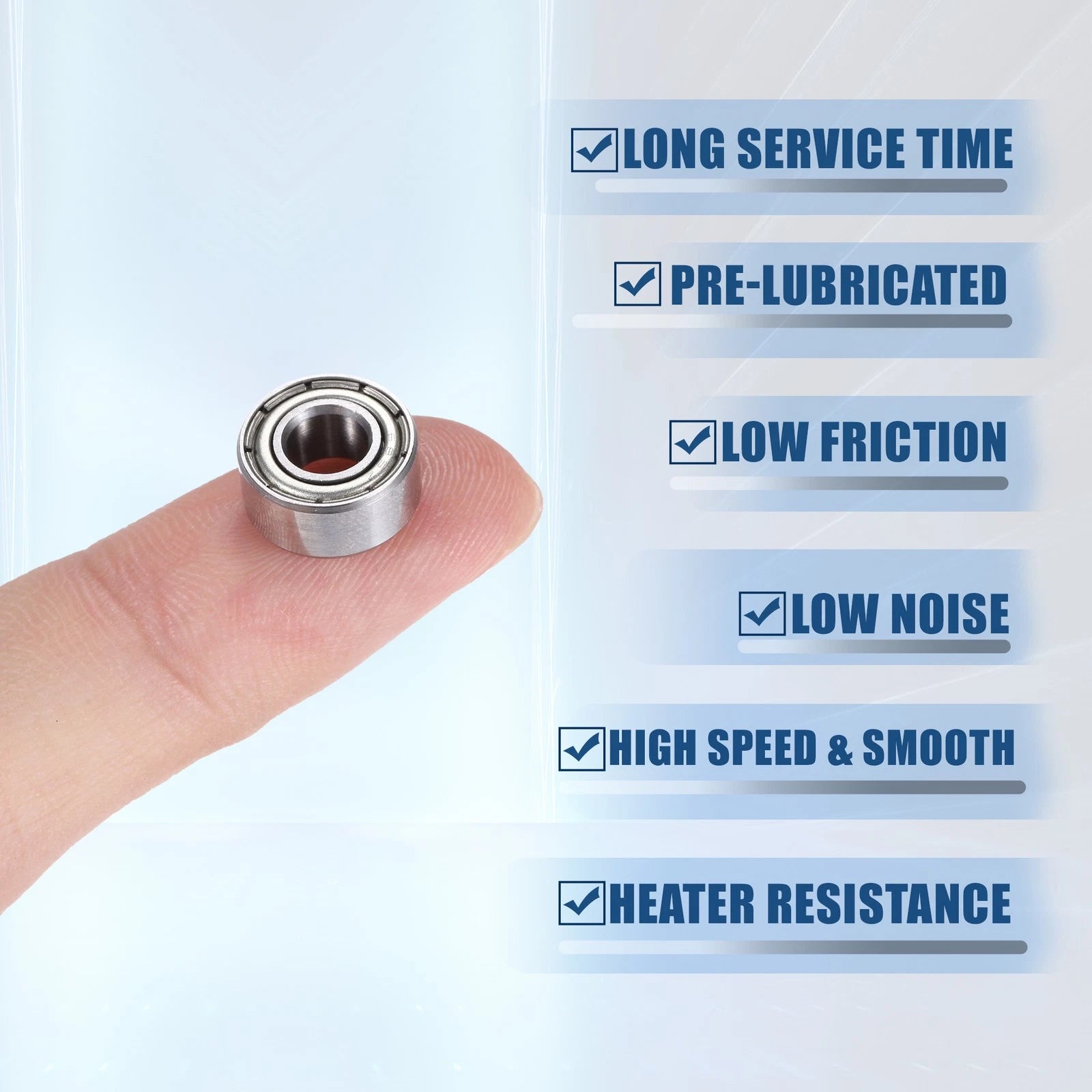20pcs 685ZZ Deep Groove Ball Bearings for Various Models (5x11x5mm)