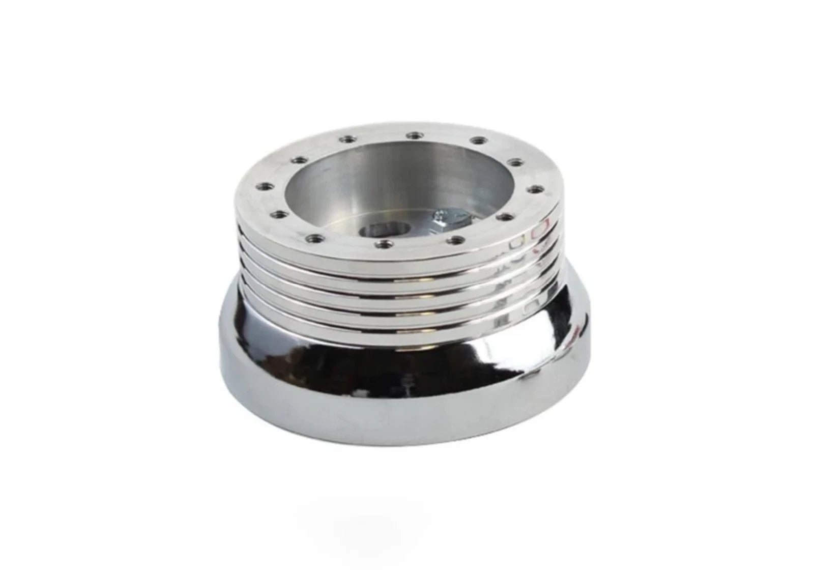 Steering Wheel Hub Adapter Polished 6 Hole for Chevy (Ididit) (1947–1955)