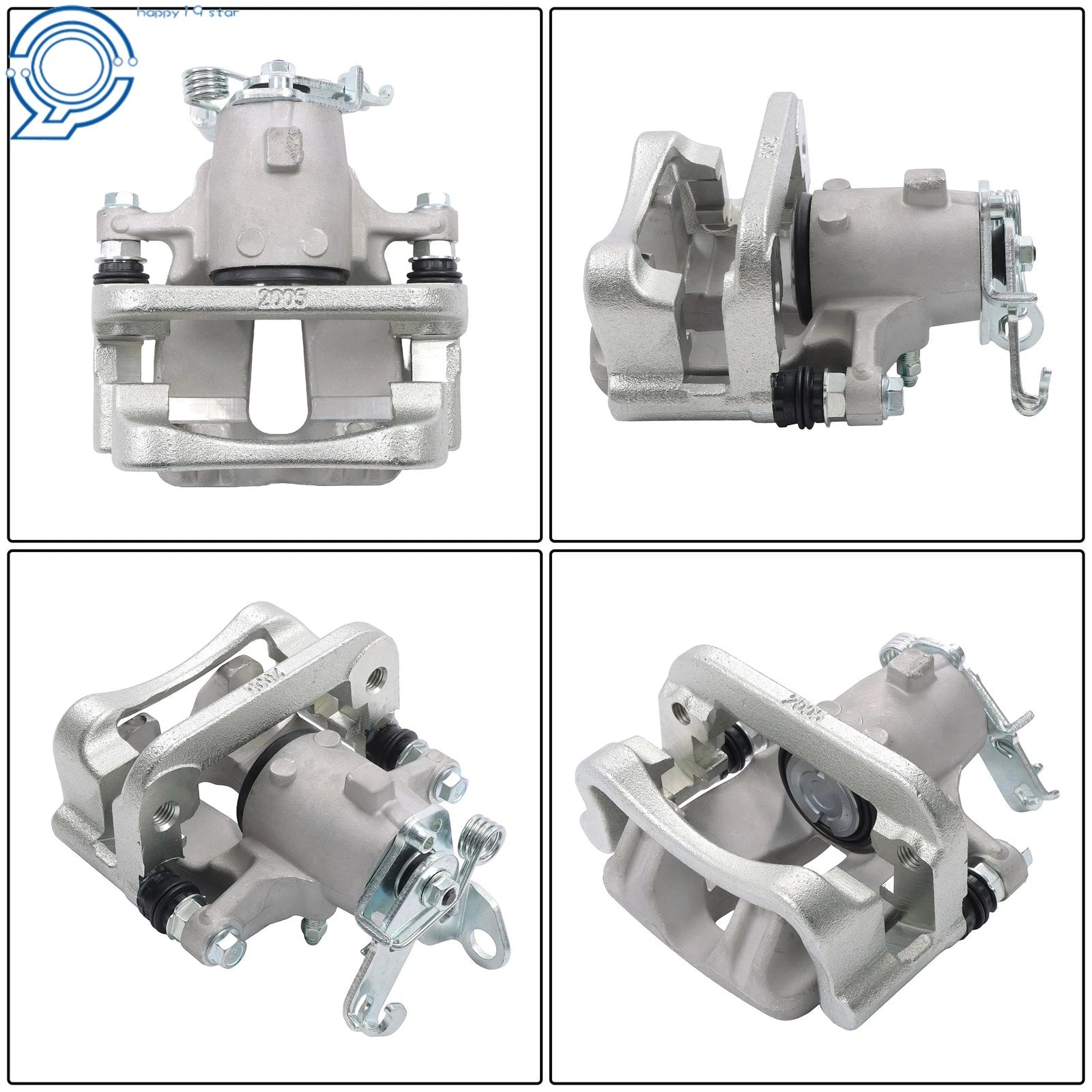 Rear Left Brake Caliper with Bracket for Chevrolet Malibu (2013–2015)