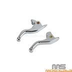 Chrome Clutch & Brake Hand Levers for Harley Softail Slim S FLSS (16)