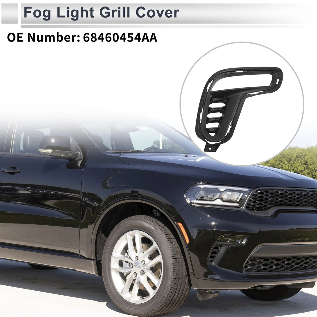 1 Pc Fog Light Grill for Dodge Durango (2021–2023) No. 68460454AA