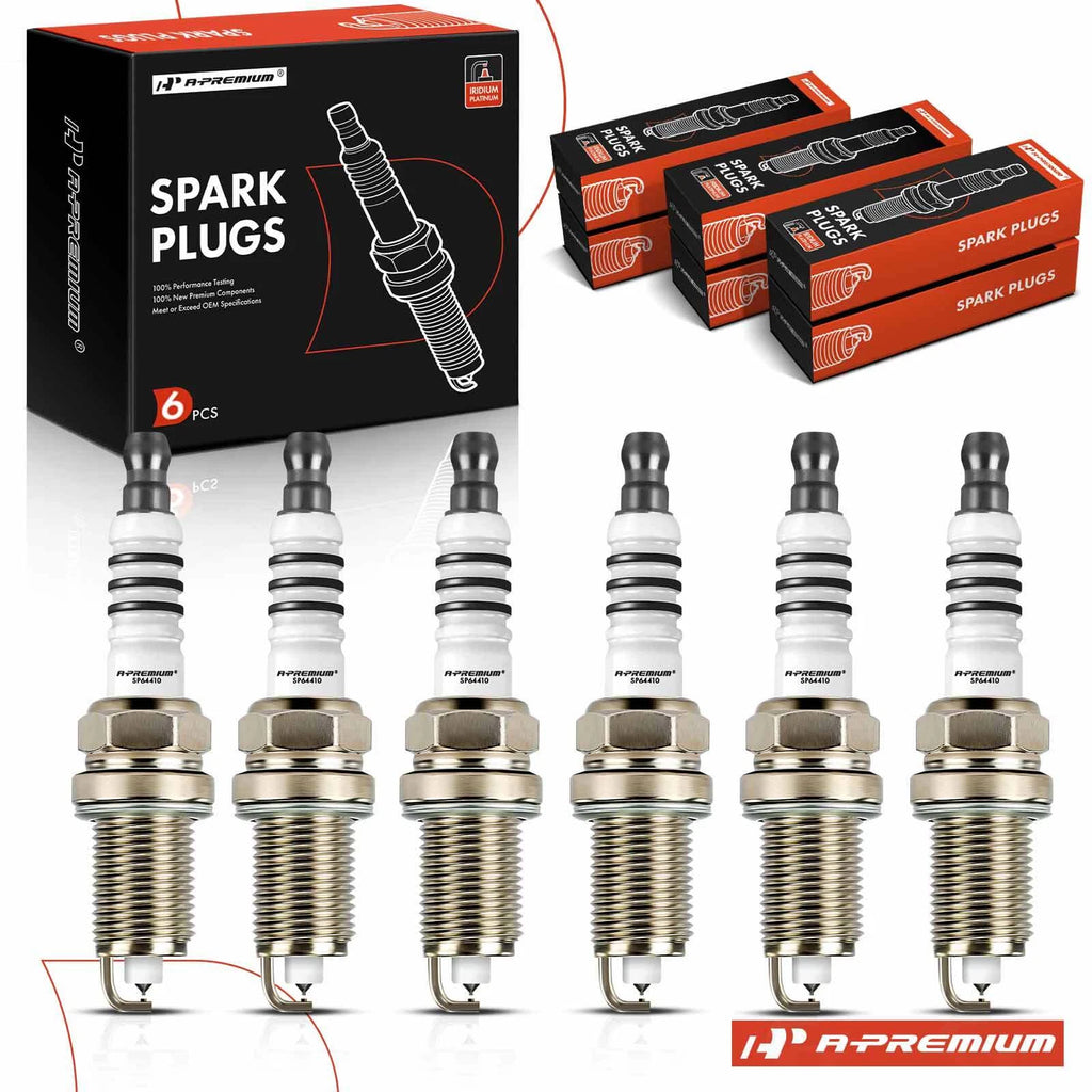 6x Iridium Platinum Spark Plugs for Ram 1500 (2011–2013) Dakota (2011)