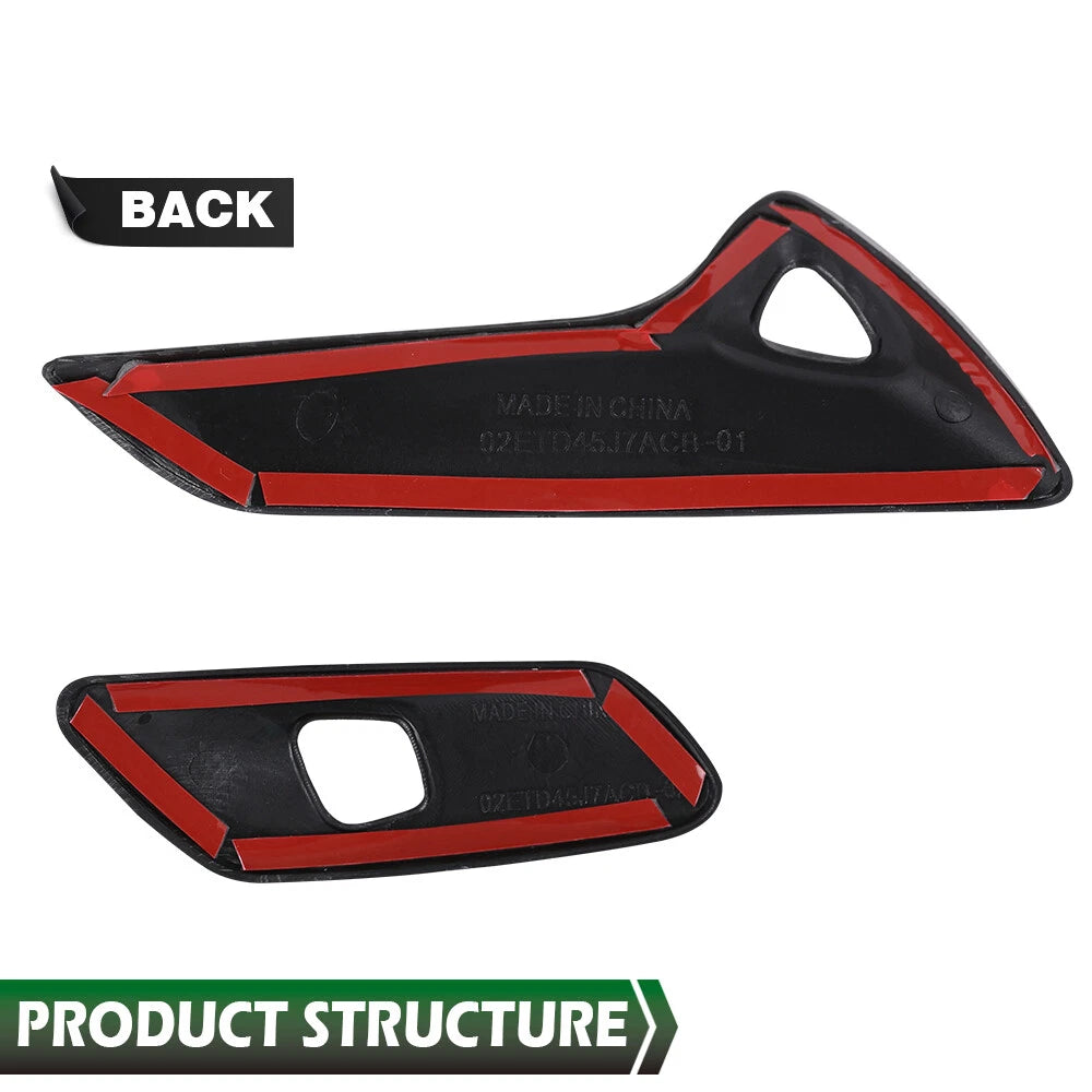 Carbon Look Interior Door Handle Trim for Corvette C7 (2014–2019)