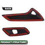 Carbon Look Interior Door Handle Trim for Corvette C7 (2014–2019)