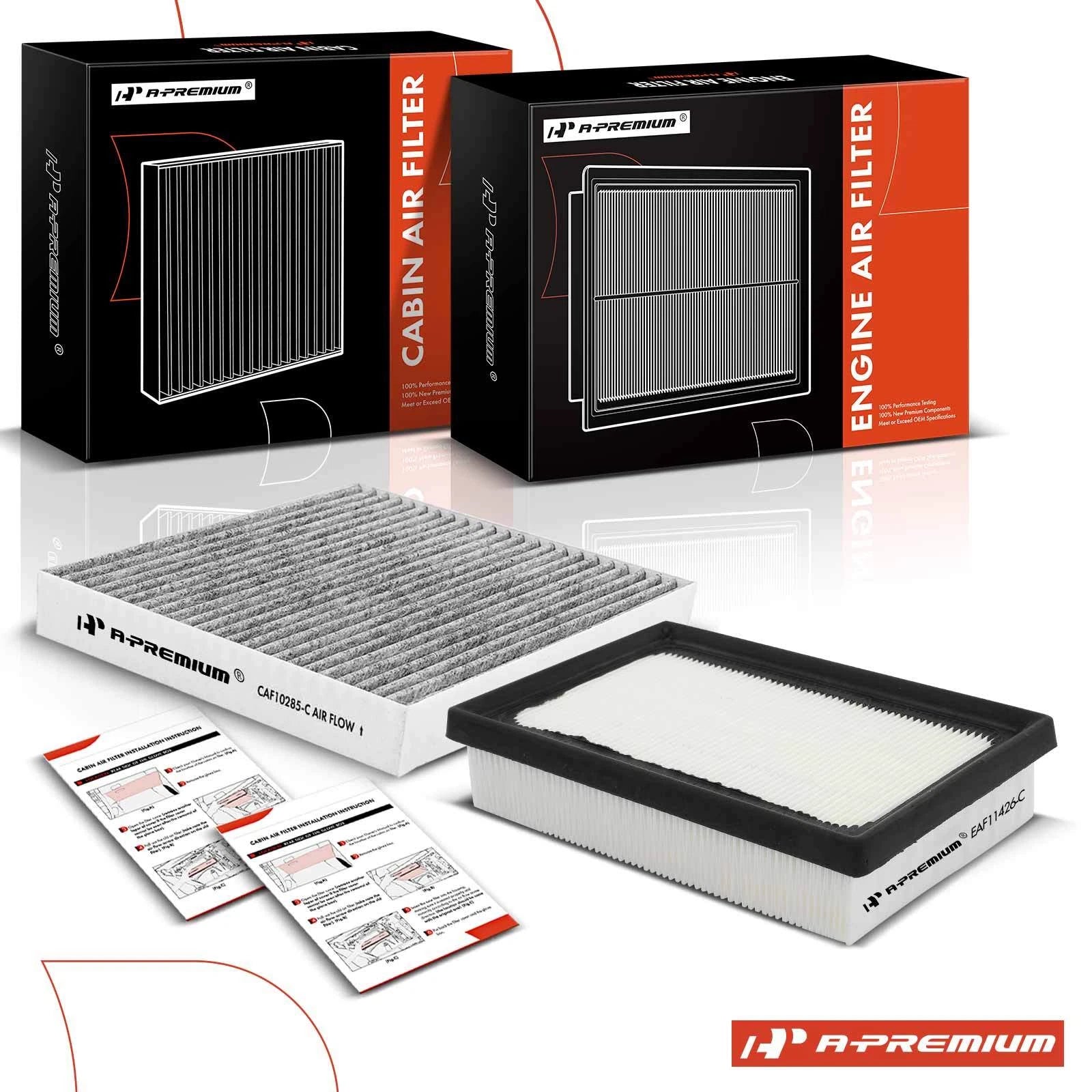 Activated Carbon Cabin Air Filter for Toyota Prius C (2012-2019)