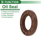 Oil Seal FKM Rubber 28x47x7mm for Various Models (5 Pcs)