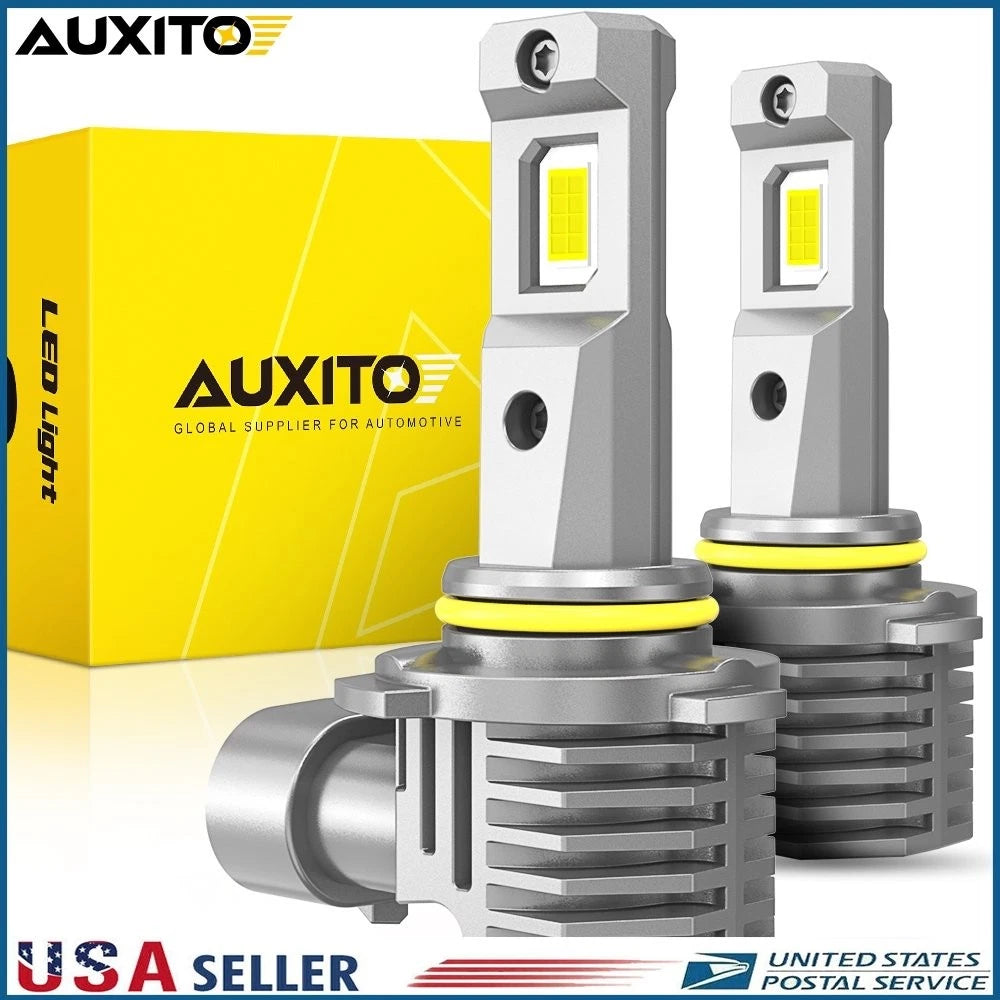 2X AUXITO 9006 HB4 100W LED Headlight Bulbs Low Beam 80000LM 6500K