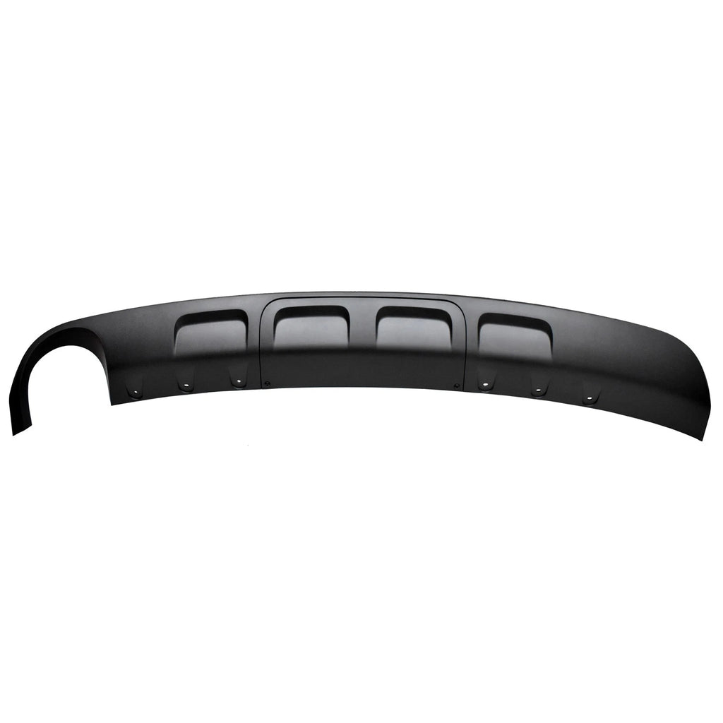 Replacement Black Textured Polypropylene Rear Lower Valance Panel