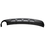Replacement Black Textured Polypropylene Rear Lower Valance Panel
