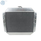 4 Row Radiator with Shroud Fan & Relay for Ford F350 F250 F100 (1966–1979)