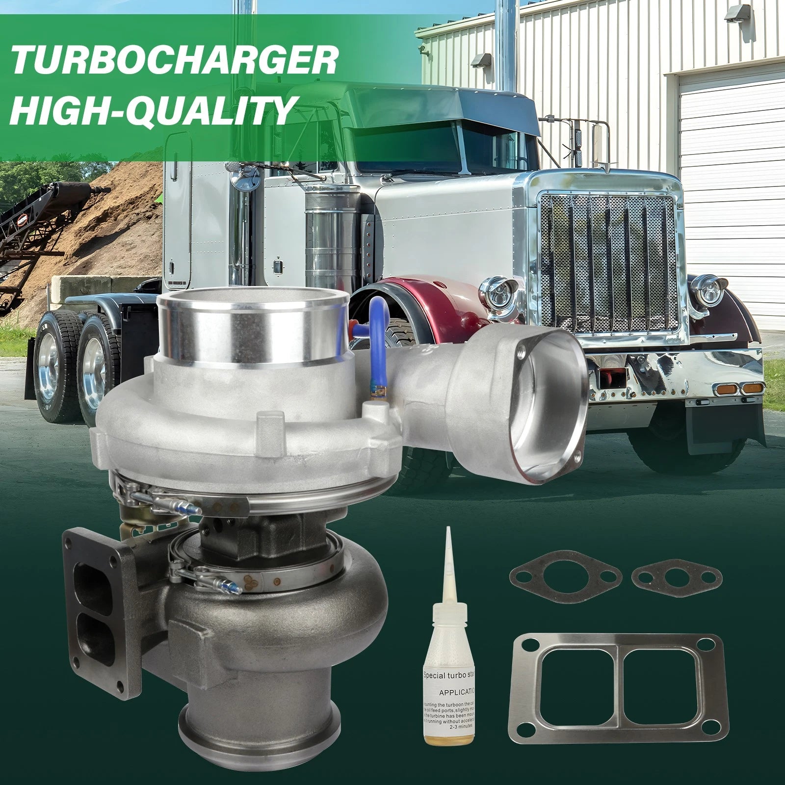 Turbocharger for Freightliner Caterpillar Truck C15 (2000) 2221133
