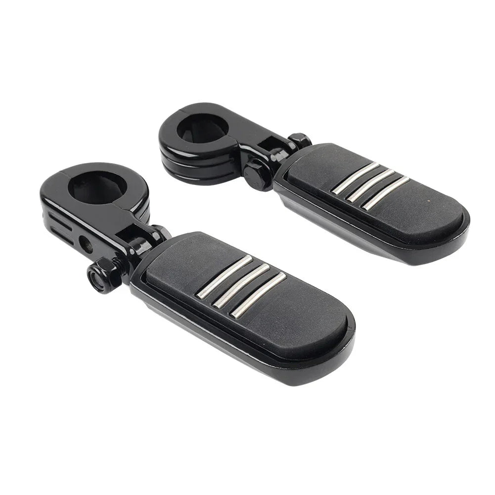 1.25" Engine Bars Foot Pegs for Harley Electra Glide, Street Glide, Road King (2009-2023)