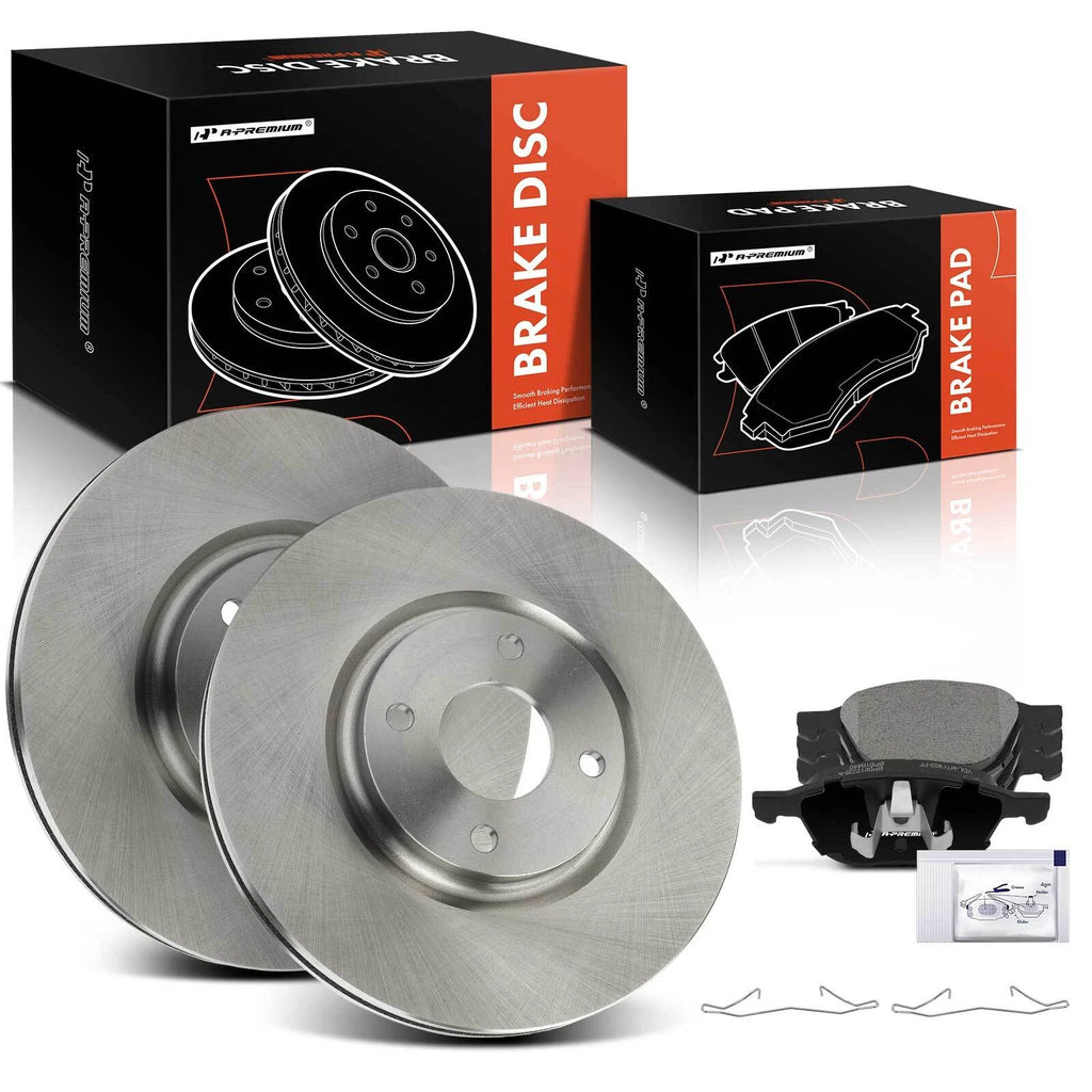 Front Disc Brake Rotors & Pads for Ford EcoSport (2018–2020)