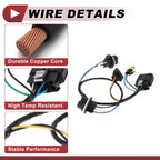 Headlight Light Socket Wiring for Chevy Silverado 1500 (2007–2013) No. 15841609