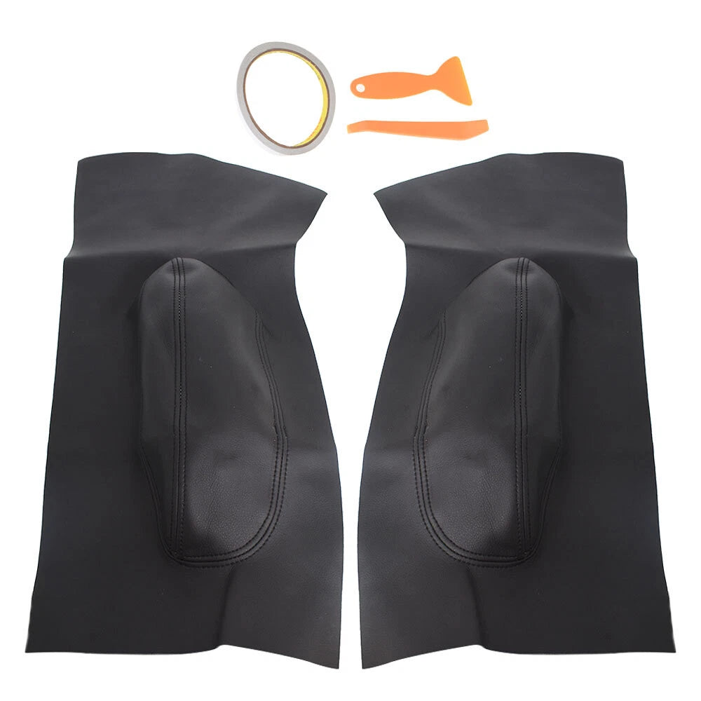 Set of 4 Black Door Panel Insert Cards for Volkswagen Beetle (1998–2010)