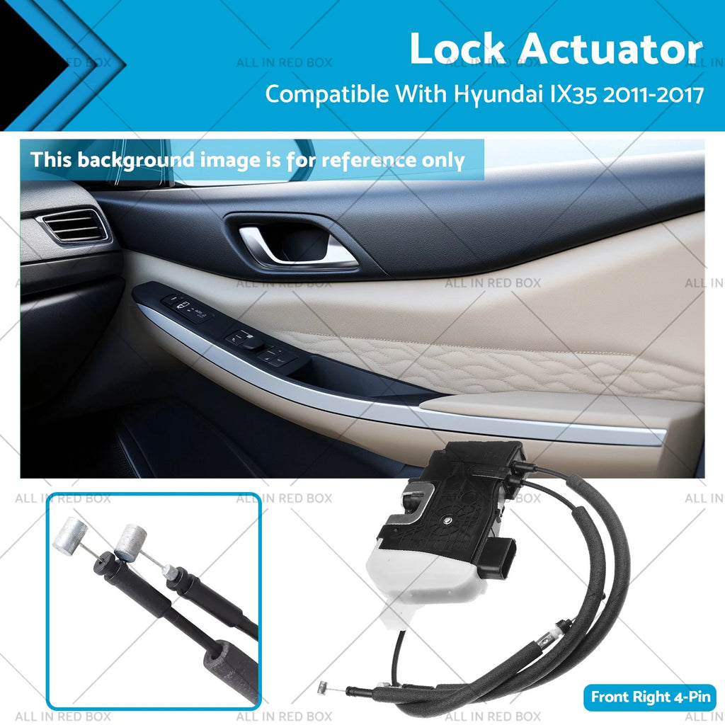 Front Right Door Lock Latch Assembly for Hyundai IX35 (2011–2017) 81320-2S000