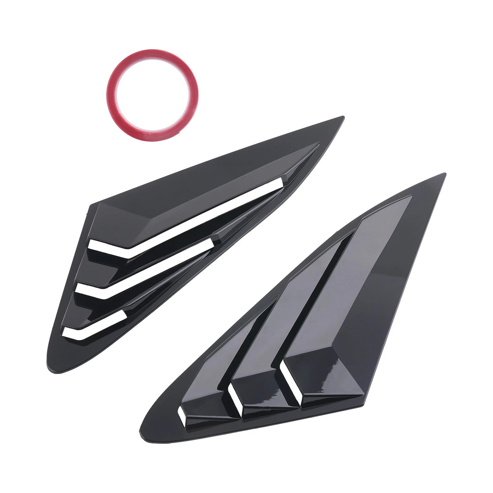 Car Louvers Quarter Window for Kia K5 LX LXS GT 2021-2025 Side Black