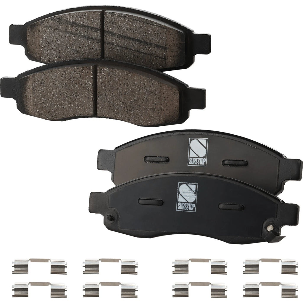 Front Brake Disc Rotors and Pads Kit for Infiniti QX56 Nissan Armada (2005)