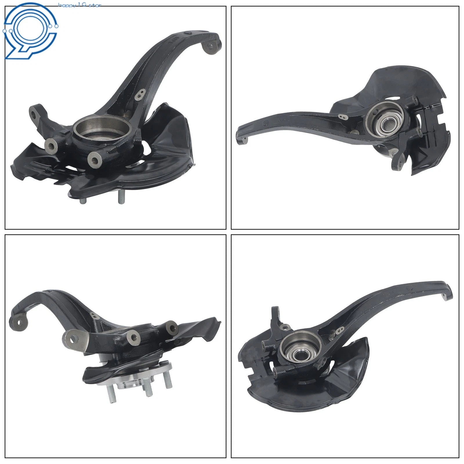 Steering Knuckle & Wheel Hub Bearing Assembly for Hyundai Sonata (2008–2010)
