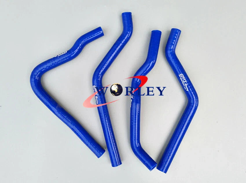 Green Silicone Radiator Hose for Kawasaki KX125 (1990-1993)