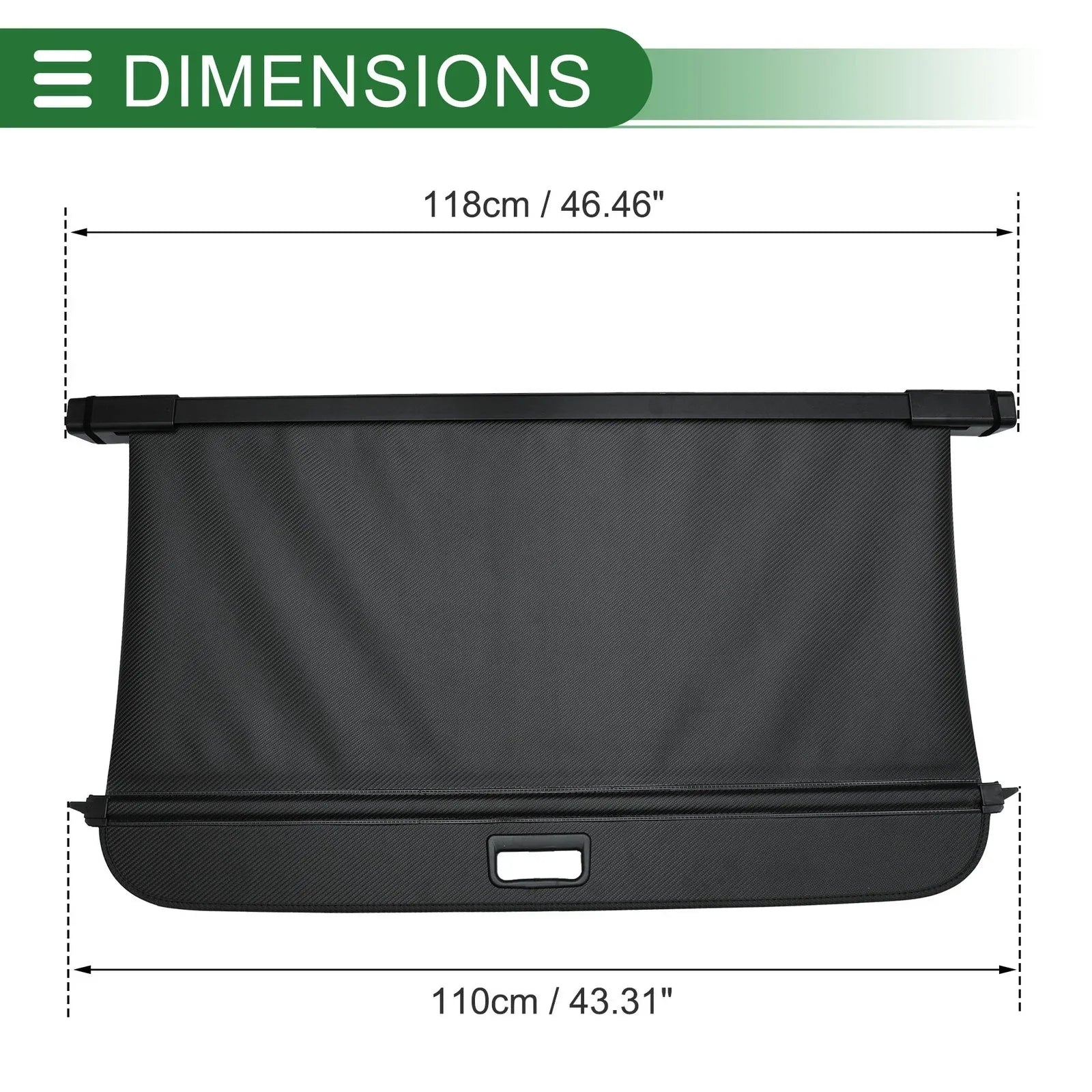 Retractable Cargo Cover for Mercedes-Benz B-Class W245 (2008-2011)
